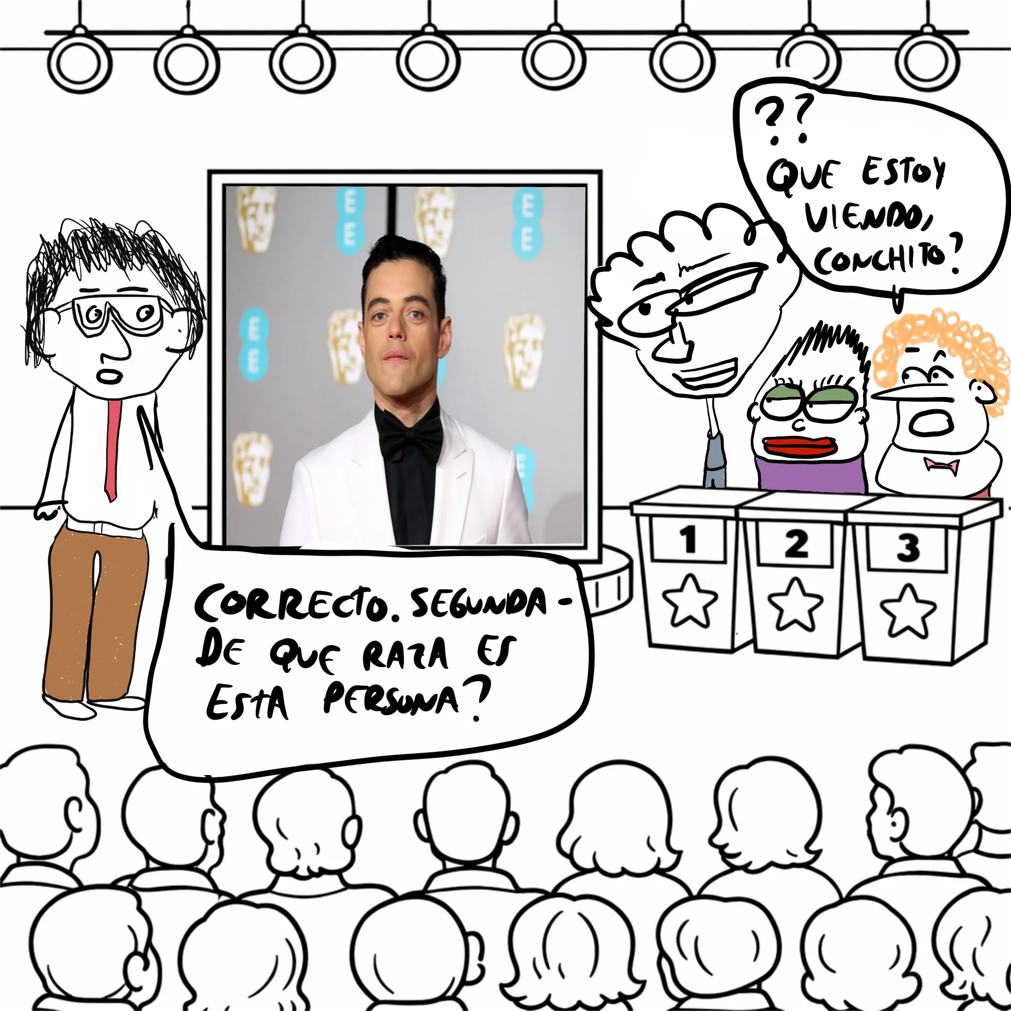 de que raza es esta persona